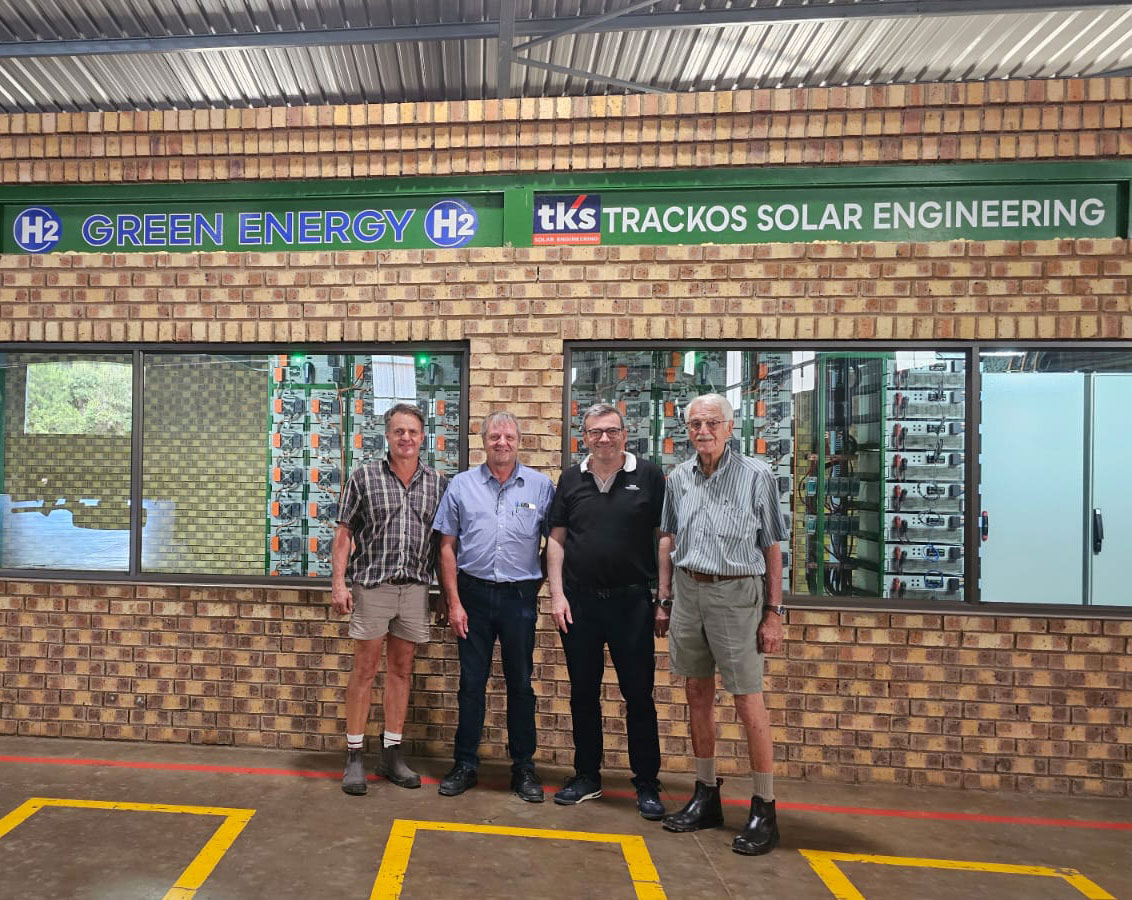 From solar power to hydrogen storage at JP Landgoed