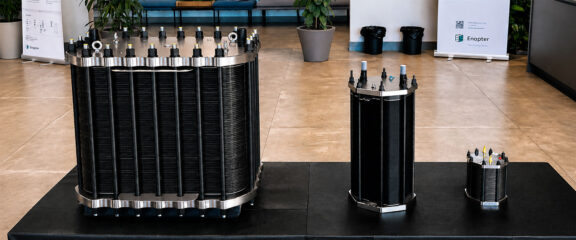 Enapter AEM Stack 2.4, 25, and 250 – scaling green hydrogen production from 1 to 100 kg per day